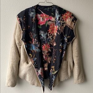 Johnny Was Reversible Faux Fur Coat - Zefleur